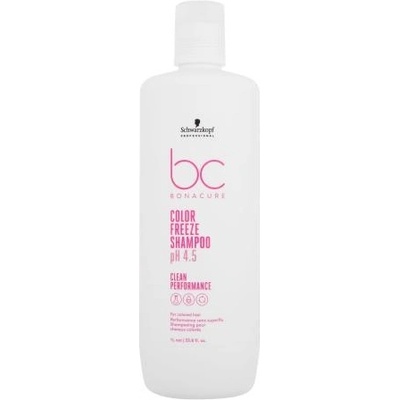Schwarzkopf Professional BC Bonacure Color Freeze pH 4.5 shampoo jemný šampon pro barvené vlasy 1000 ml pro ženy