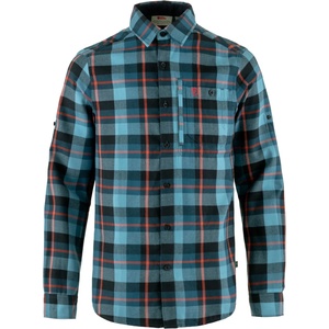 Fjällräven Мъжка риза с копчета Fjällräven Fjällglim Shirt - Indigo Blue / Dawn Blue - размер XL (033-0291-1714)