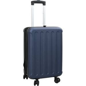 vidaXL Куфар с заключване Тъмносиньо 34 x 23 x 55.5 см ABS пластмаса (42006242)