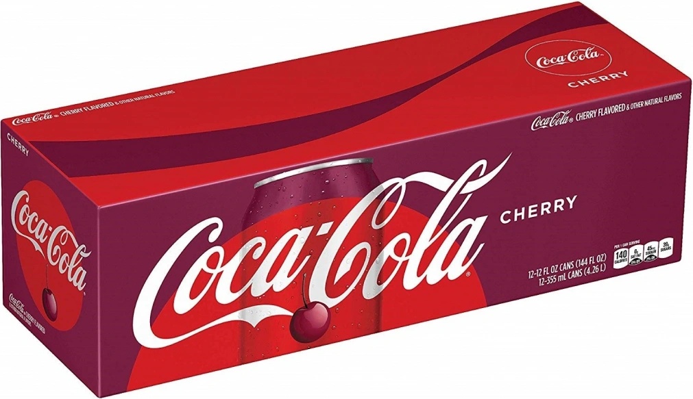Coca-Cola チェリー12缶✖︎３ケース Coca-Cola Cherry Soda Pop, 12 fl oz, 12 Pack Cans - Walmart.com