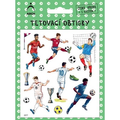 ARCH Dětské tetovací obtisky fotbalisti 03 2577