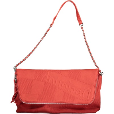 Desigual štýlová dámska kabelka 34X22X16cm Červená