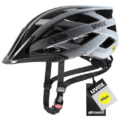 i-vo cc MIPS bicycle helmet, Black-Cloud matt, 56-60 cm - S413613