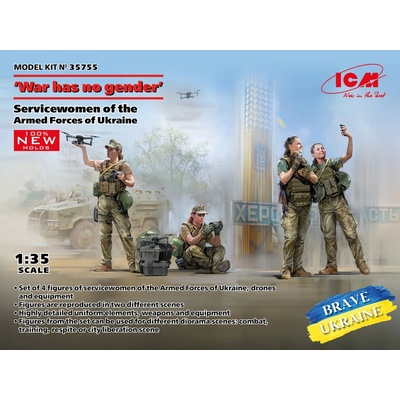 ICM War has no gender'. Female servicemen of the Armed Forces of Ukraine 1:35
