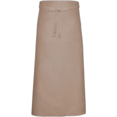 Link Kitchen Wear Bistro zástera X961T Khaki 120 x 100 cm