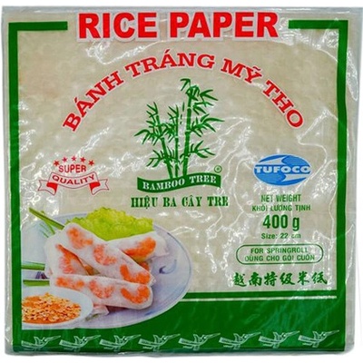 Tufuco ryžový papier na rolky čtvercovy 340 g
