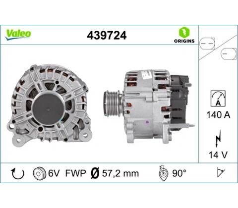 Alternátor VALEO 439724