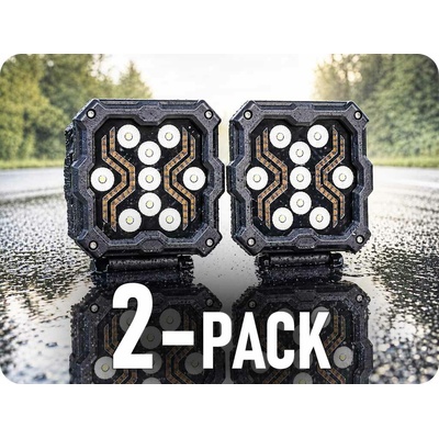 KAMAR Pracovné/pozičné LED svetlo X-SPIDER 18W, 1700lm, IP67/2-PACK! [L0195]
