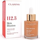 Clarins Face Make-Up Skin Illusion rozjasňujúci hydratačný make-up SPF15 112.3 Sandalwood 30 ml