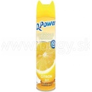 Q Power 2v1, osviežovač vzduchu citrón 300 ml