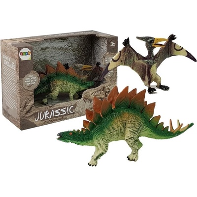 Mamido Sada dinosaurov Stegosaurus a Pteranodon