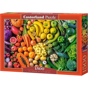 Castorland Пъзел Castorland от 1500 части - Дъга от витамини (C-152124-2)