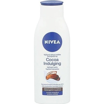 Nivea Cocoa Indulging vyživující tělové mléko pro suchou pokožku 400 ml