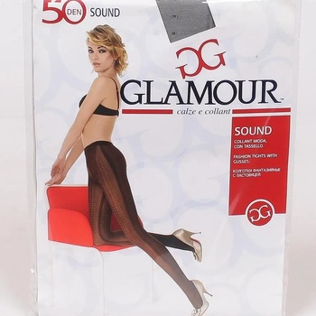 Image 1 of Сив дамски фигурален чорапогащник - 50 den