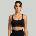 GymBeam STRIX Безшевен спортен сутиен String Black XS