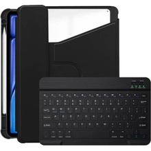 AppleKing otočné 360° pouzdro s klávesnicí a prostorem na Apple Pencil pro iPad Air 13" (2024-2026) - černé