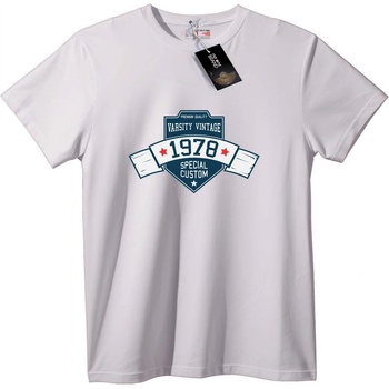 NOONEBRAND Тениска Винтидж Варсити 1978 - XL, Black