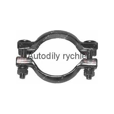 OEM V S358 spona výfuku 58 mm, 2 šrouby (Citroen, Peugeot, Renault, Volvo) (VS358)