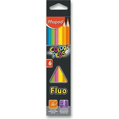 Maped Color`Peps Fluo pastelky 6