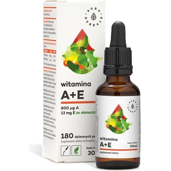 Aura Herbals Витамин А + Е 30 ml капки | Aura Herbals (10535 AH)