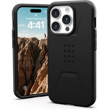 Image 1 of Urban Armor Gear Гръб UAG Civilian MagSafe за iPhone 15 Pro - Черен