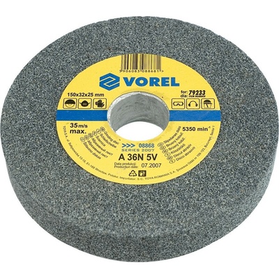 Vorel Brúsny kotúč 150 x 32 x 25 mm 08869
