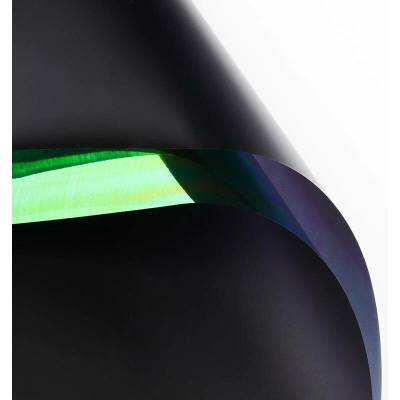 Floristická fólie duhová barevná CF2152 57cm x 57cm 20 arch/bal - 8 černá