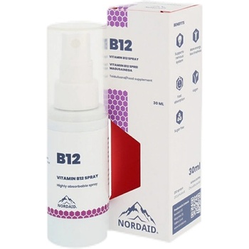 Nordaid B12 Spray 400 mcg | with Methylcobalamine [30 мл] Мента