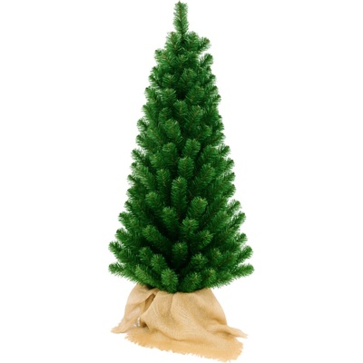 Foxigy Vianočný stromček 100cm v jutovom obale