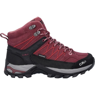 CMP Дамски туристически обувки CMP Women's Rigel Mid Trekking Shoes Waterproof Walking boots - Prugna - размер 40 (EU) (119-0782-0615)