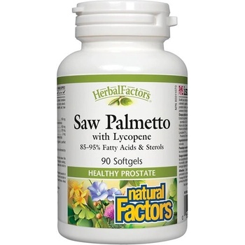 Natural Factors Сао Палметто + Ликопен 442 mg 90 софтгел капсули | Natural Factors (4552 NF)