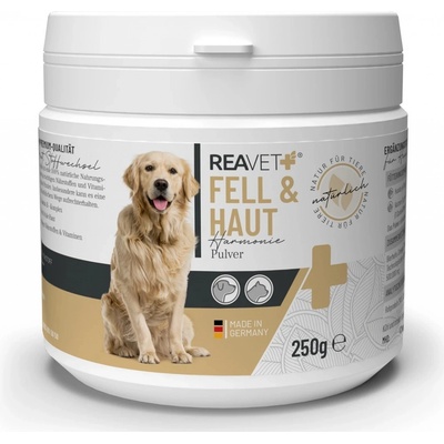 Reavet Harmonie srsti a kůže pro lesklou srst a vitální kůži 250 g