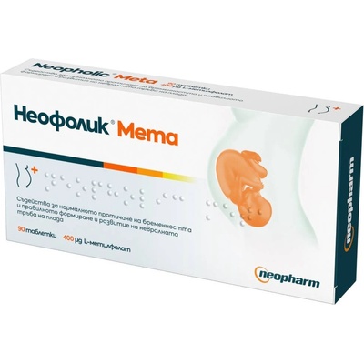 Neopharm Неофолик Мета, 0.4 mg, 90 таблетки, Neopharm