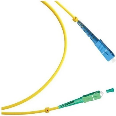 Conneu Оптични пач корди SC/APC - SC/UPC сингъл мод, симплекс, 1.5м (CNFJ-SCASCOS2SYE3mm-1.5)