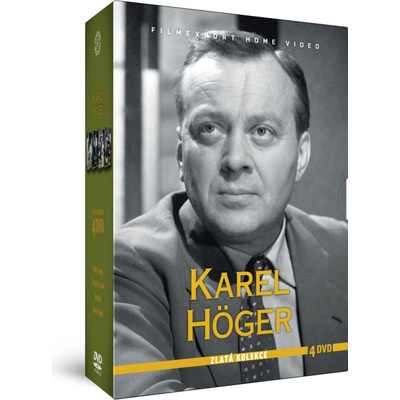 Karel Höger - Zlatá kolekce - 4 DVD
