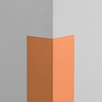 VMBal Plastová ochrana rohu LUX - LOSOSOVÁ - 65 x 65 mm x 1 m - samolepící
