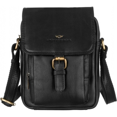 Kožená taška PTN 372 NDM čierna