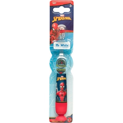 Marvel Spiderman Flashing Toothbrush Soft pre deti 3y+