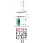 Faber STILO COMFORT ISOLA WH MATT A90 Островен аспиратор (STILOCOMFORTI)