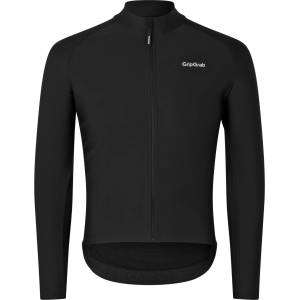 GripGrab Мъжка фланелка с дълъг ръкав за колоездене GripGrab PACR Thermal Long Sleeve Jersey Cycling jersey - Black (056-3809-0112)