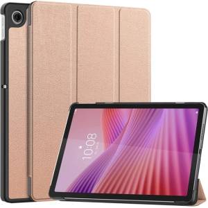 Gigapack Lenovo Tab 10.1 GIGAPACK Tok стоящ, с кожен ефект, активен FLIP, държач за настолен компютър, GOLDEN GP-177301 (GP-177301)
