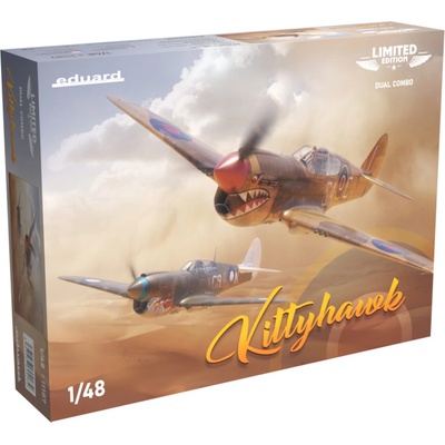 Eduard Curtiss P-40 Kittyhawk Dual Combo 1:48