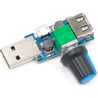 Regulátor otáčok USB ventilátora, 5V