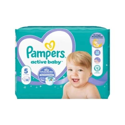 Pampers Active 5 38ks