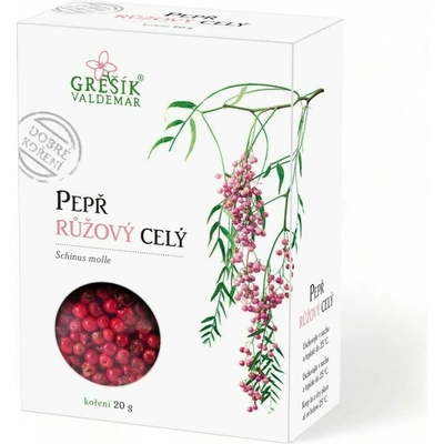 Grešík Pepř růžový celý 20 g