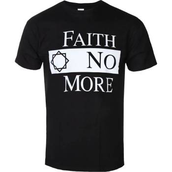 ROCK OFF мъжка тениска Faith No More - Classic Logo V2 - ROCK OFF - FNMTS02MB