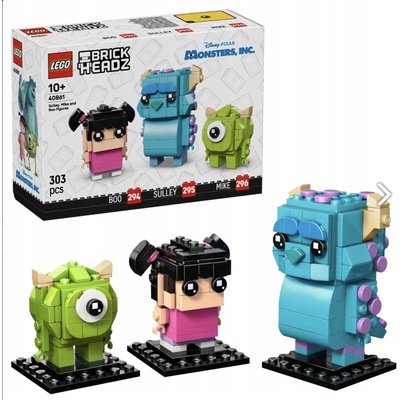 LEGO® BrickHeadz 40861 Figurky: Sulley, Mike a Boo