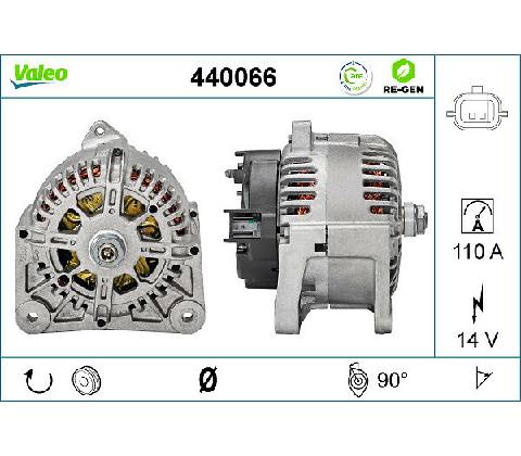 Alternátor VALEO 440066