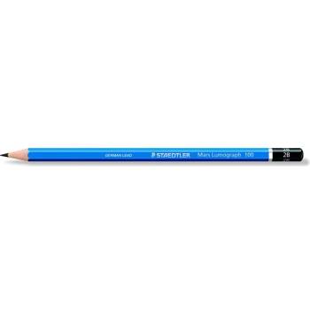 STAEDTLER Графитен молив, 2B, шестоъгълен, STAEDTLER "Mars Lumograph 100" 100-2B (100-2B)