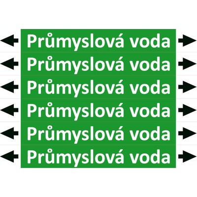 Nadrzenapalivo.cz Značení potrubí ISO 20560, průmyslová voda PZA 009222